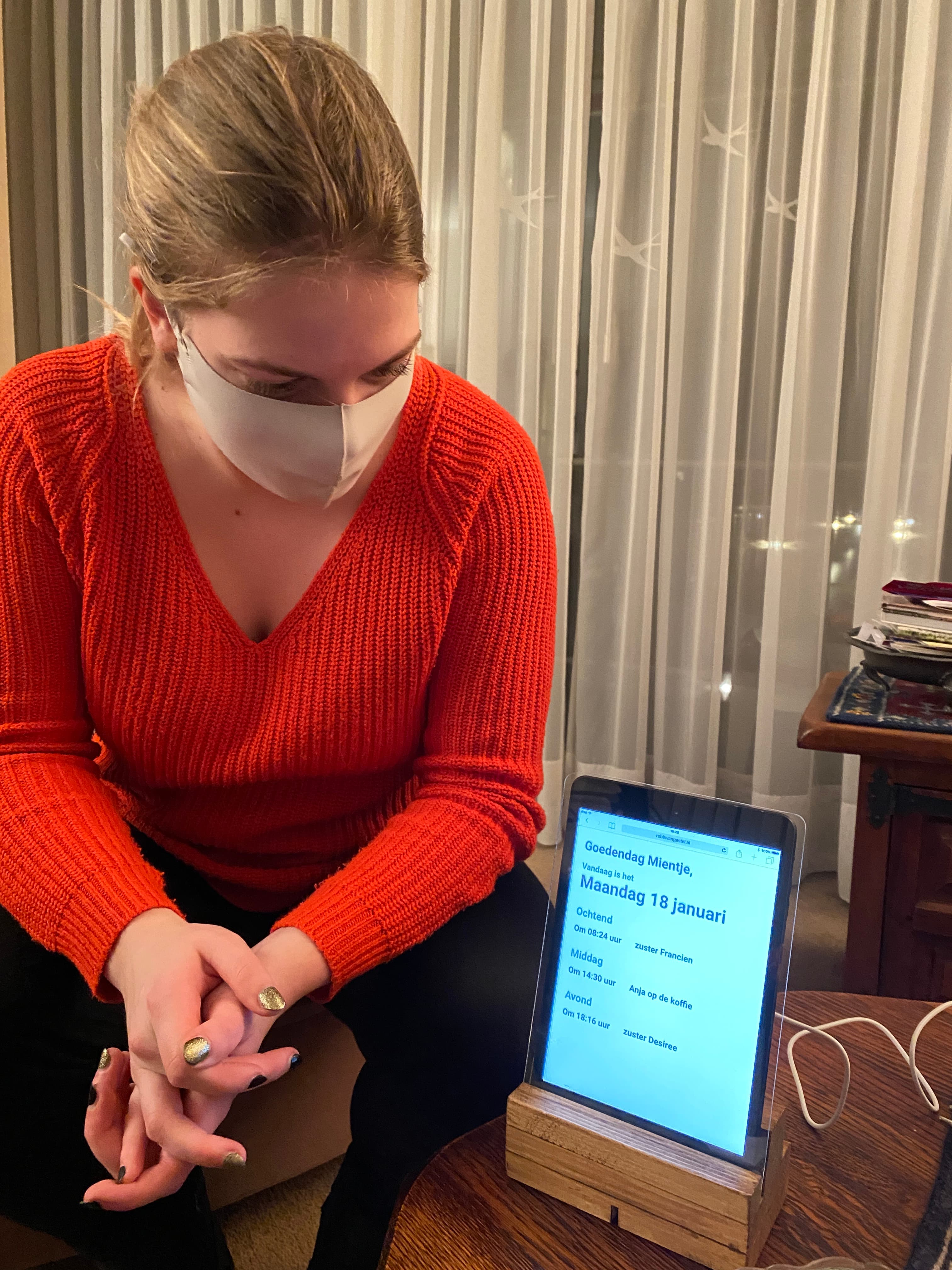 My first software project, made for my grandmother.